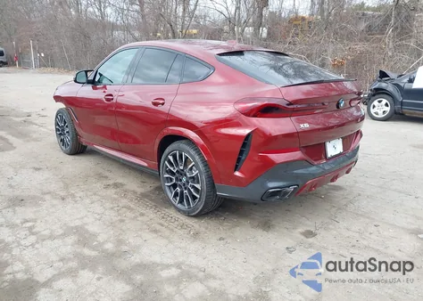 2024 BMW X6 M60I из США, поврежденный, VIN 5UX43EX03R9V90312